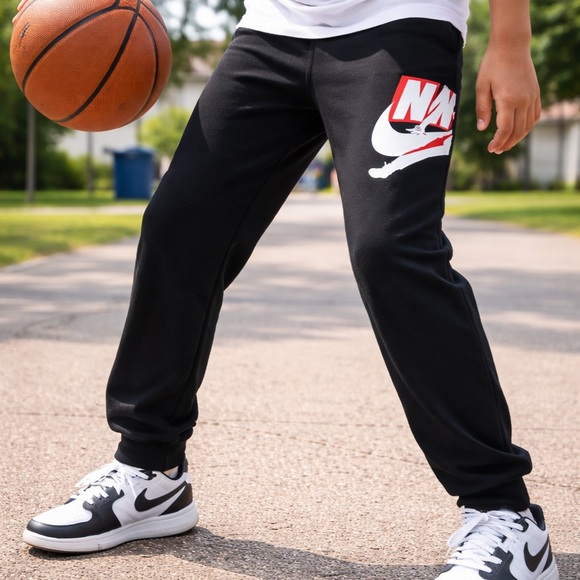 Jordan Other - Nike Jordan Kids Black and Red Joggers